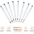 thumbnail image 4 of Stylus for Touch Screens - Penyeah DIY 4-in-1 High Sensitivity and Precision Disc Stylus Pen, Universal for iPad, iPhone, Tablets All Capacitive Touch Screens with 4 Replacement Tips - White, 4 of 6