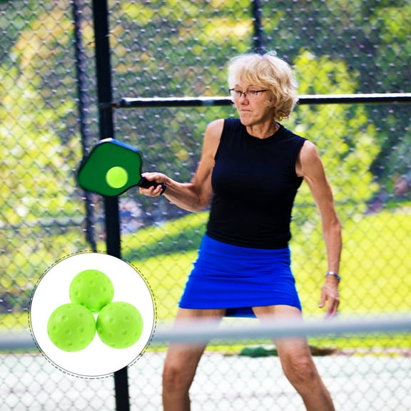 SOPOTUTU Quiet Indoor Pickleball Assorted Color Soft PU Foam Training Set