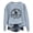 Grey, variant on Witches Brew Coffee Halloween Sweatshirt For Women Cute Crewneck Tops Oversized Long Sleeve Festival Pullover Sweater