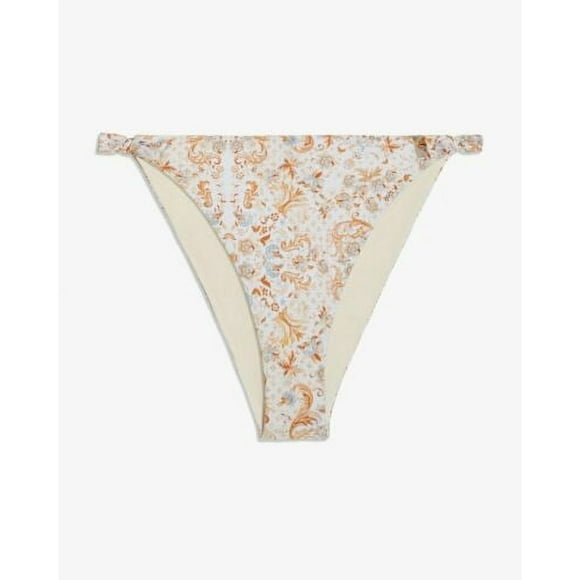WeWoreWhat Women’s Amber Bikini Bottom, White, X-Large