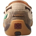thumbnail image 5 of Women's Twisted X WDMS013 ECO TWX Slip-On Driving Moc Khaki/Multi Canvas/Leather 6.5 M, 5 of 6