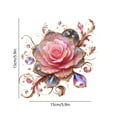 thumbnail image 3 of KCGYNP Car Stickers Pink,7.87x7.87 Inch Removable Vinyl,Rose Design Decals,Vehicle Scratch Concealer,Waterproof Exterior Decor, 3 of 6