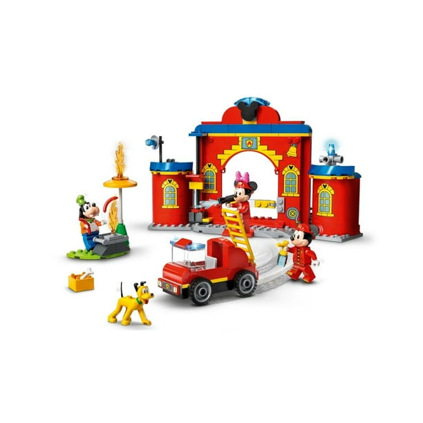 Set LEGO Estación y Camión de Bomberos de Mickey y sus Amigos