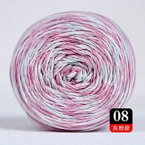 XmhyTop-A 50g Multicolor Crochet Thread Premium Cotton Thread for Detailed Handwork, Versatile Threadart Crochet Supplies,M08