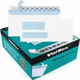 thumbnail image 2 of ValBox 500 Count #9 Self Seal Security Envelopes 3-7/8x8-7/8" Double Window Envelopes for QuickBooks Invoices, Business Statements and Legal Documents, 2 of 4