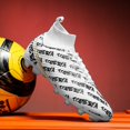 thumbnail image 4 of Zapatos de fútbol ultraligeros para hombre, botas de fútbol profesionales FG/TF de alta calidad, botines largos, cómodas, gran oferta, 4 of 5