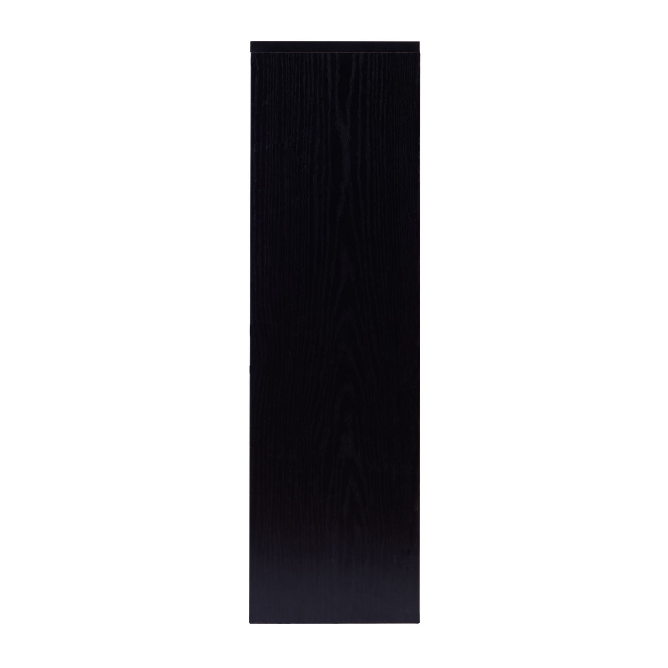 Noble House 47.2" Modern Wood Console Table, Two-Tone Entryway Sofa Table, Black + Natural