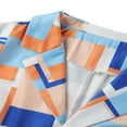 thumbnail image 4 of Combinaison à Manches Courtes Col Color Block pour Femme avec Ceinture de Taille Nouveau Style, 4 of 9