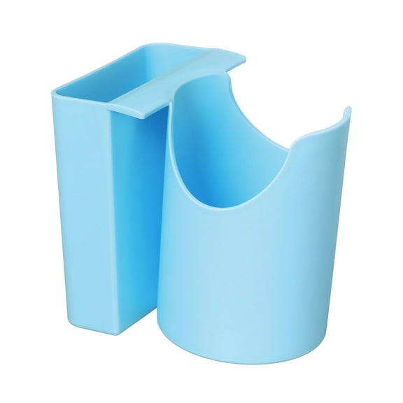 Uxcell Cup and Phone Holder for Beach Bag, 2 in 1 Water Bottle Holder, Organizer Beach Tote Bag Accessories for Cups Coffee Drinks Bottles Phones, Sky Blue