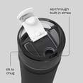 thumbnail image 4 of Bubba Water Bottle, 24 Oz, Stainless Steel, Vacuum Insulated Leakproof, DualSip 2-Way Lid, Office Siren, 4 of 10