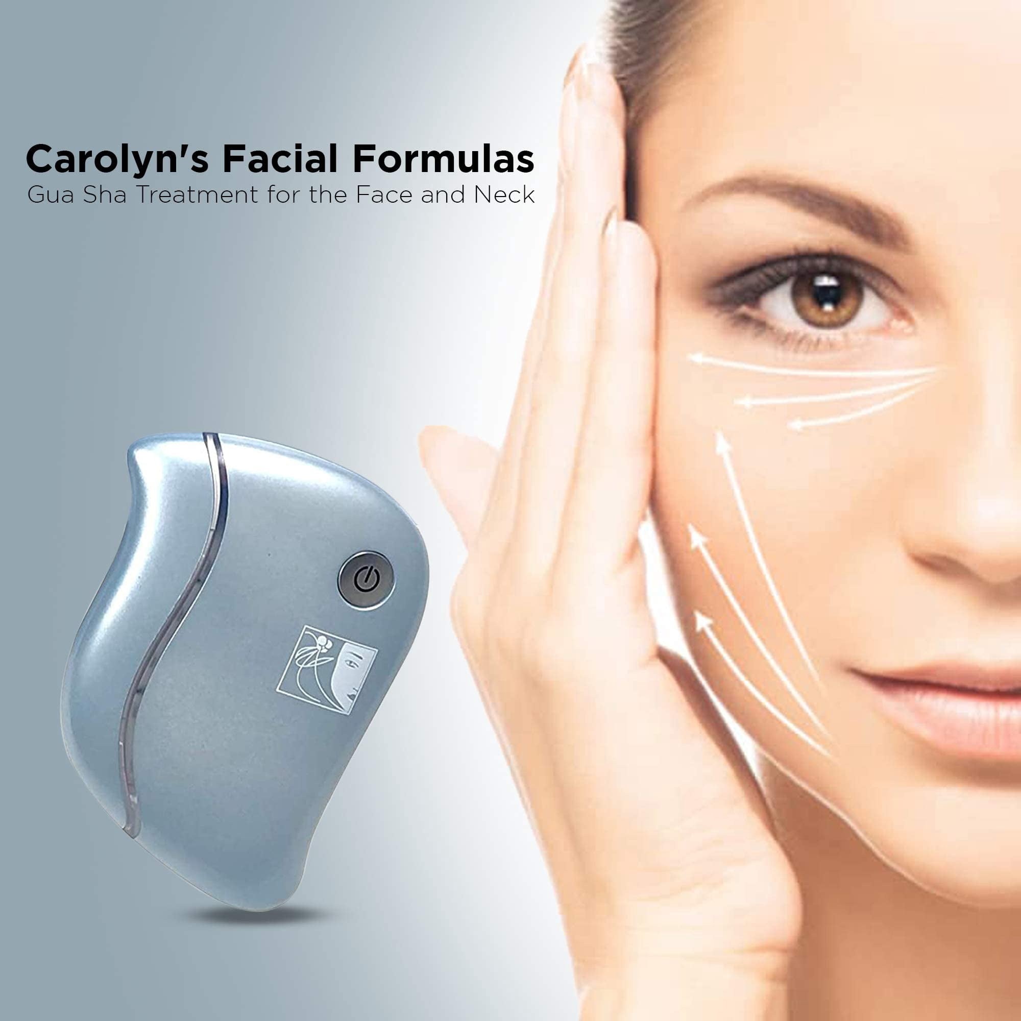 Carolyn's Facial Fitness Gua Sha Electric | Treatment for The Face and Neck | Anti Aging Tools for Face