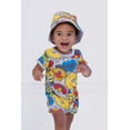 thumbnail image 2 of Set de mameluco y sombrero Sesame Street Elmo Cookie Monster 18M, 2 of 6