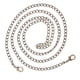 thumbnail image 2 of 2xMetal bolso cadena correa reemplazo hombro bolso embrague crossbody DIY bronce antiguo 4 piezas, 2 of 7