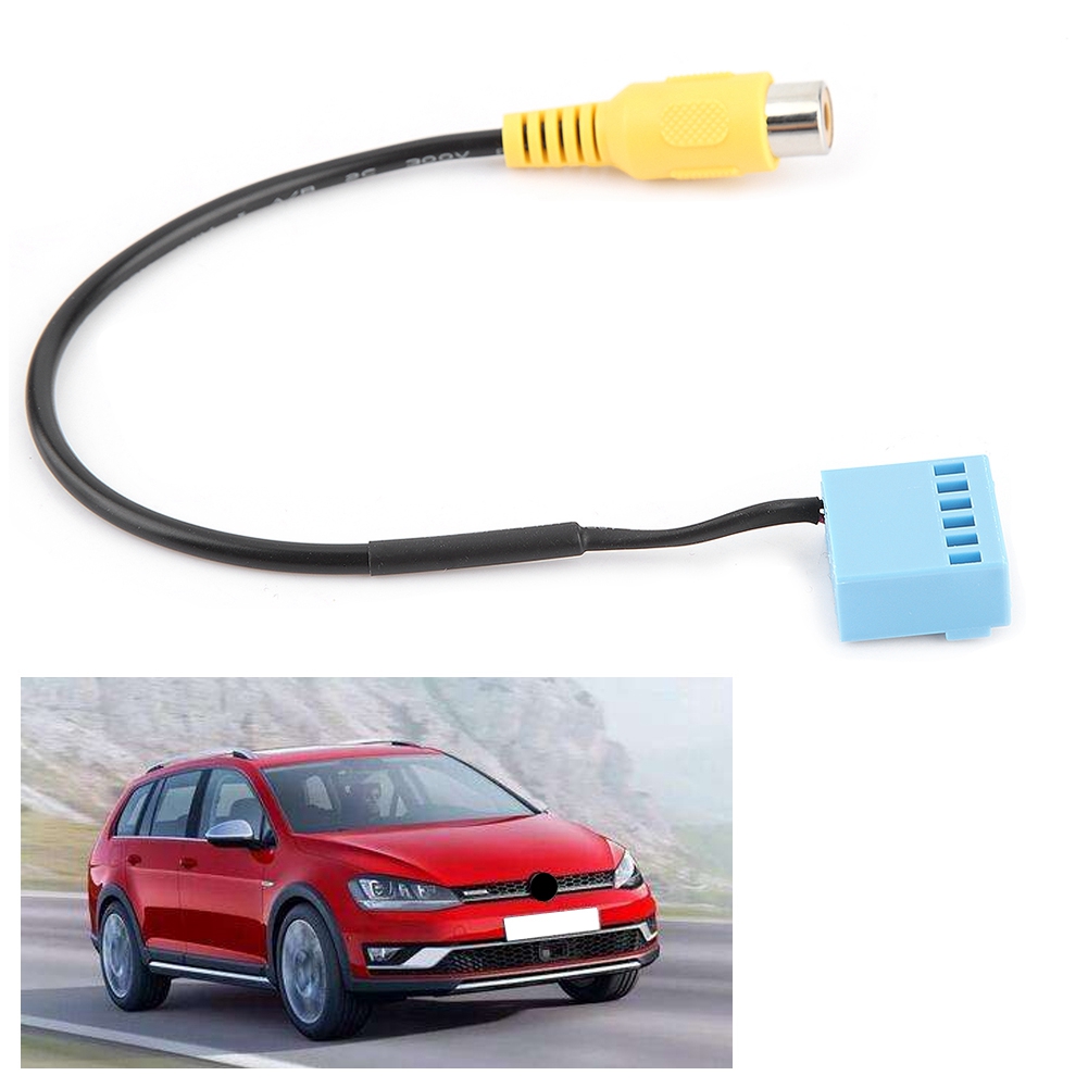 LYUMO Car Rear View Camera Adapter Cable for VW Golf VI Jetta 5 6 MK5
