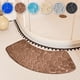 thumbnail image 5 of Alfombrilla de ducha curva Leke, lavable, curva y antideslizante para baño., 5 of 6