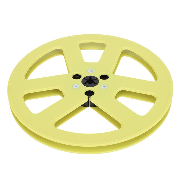 1 / 4 7 Inch Empty Tape Reel, 6 Holes Open Reel Audio Takeup Reel, Universal Open Reel Sound Tape Empty Reel for Reel to Reel Tape Players, for Studer Opening Machine