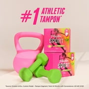 Playtex Sport Tampons, Unscented, Super Plus (36 Count)