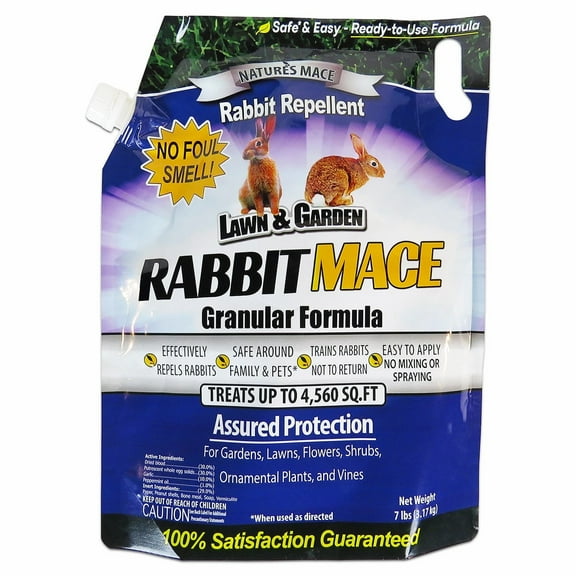 Nature's MACE Rabbit Repellent Granular Bag, 7 lb.