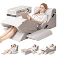 thumbnail image 1 of Juego de almohadas ortopédicas con forma de cuña Fifth Quarter, 9 piezas, 1 of 7