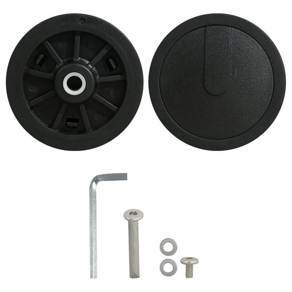 Yokua 1PC Practical Luggage Replacement Wheels for a Noiseless Travel Experience