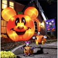 thumbnail image 3 of Calabaza inflable con diseño de Mickey Mouse de Disney con diseño de Gemmy Airblown, 3 m, 3 of 6