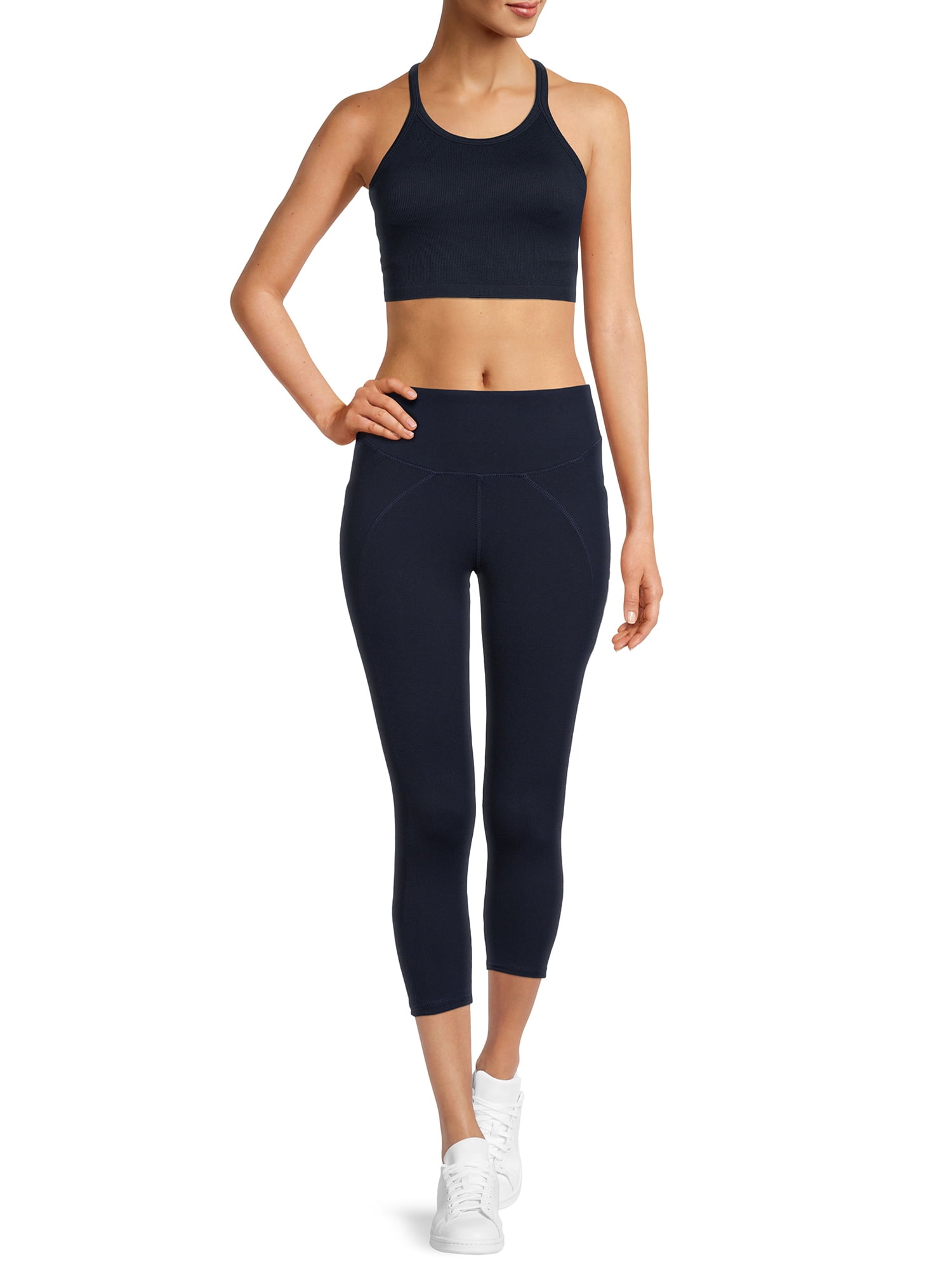 Jockey Essentials Women's Contour Cropped Leggings