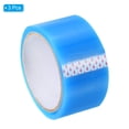 thumbnail image 3 of Uxcell 2"x33' Greenhouse Plastic 6 Mil Reinforced Tape Greenhouse Cover Repair Tape PE Film Tape Blue 3 Roll, 3 of 6