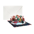 thumbnail image 2 of 3D Christmas Card Xmas Card Best Wishes Christmas Greeting Card Holiday Card for Penguin, 2 of 9