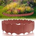 thumbnail image 2 of 20PCS Flexible Garden Edging Borders, Easy to Install & Stylish Landscape, Landscape Border Edging for Flowerbeds, Paths, and Yard, Red, 1, 2 of 5