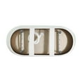 thumbnail image 6 of Elegant Kitchen & Bath BT10665GW-BGD 65 in. Soaking Bathtub, Glossy White with Brushed Gold Trim, 6 of 7