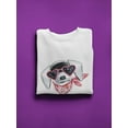 thumbnail image 3 of Robotic Puppy Design Sweatshirt Women -Image by Shutterstock, Female 5X-Large, 3 of 4