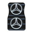 thumbnail image 2 of IKEMENSTORE, Non-Slip Backing, Front Floor Mats, Mercedes-Benz- 2 Piece, 2 of 4