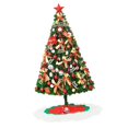 thumbnail image 4 of Decoración del de Navidad con luces Decoración decorativa pequeña para el hogar Regalo de Navidad para de mesa Jardín Cena Comedor estilo c Soledad Árbol de Navidad de mesa, 4 of 10