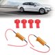 thumbnail image 5 of Decodificador Sin Errores, Decodificador LED 2 Uds 6 Ohm Carga Plug And Play Para Lámpara De Circulación Diurna Para Faro Para Piezas De Automóviles Cergrey Anti‑Flicker Canceller, 5 of 8