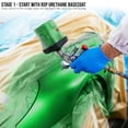thumbnail image 5 of Cool Gray Metallic Quart Kit Low VOC URETHANE BASECOAT Car Auto Body Paint Kit, 5 of 6