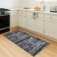 thumbnail image 6 of Brisasol Abstract Runner Rug 2x5 Washable Rug Runner for Hallways Non Slip Carpet Runner Indoor Runner for Hall Kitchen Bedroom Entryway, Black/White, 6 of 8