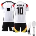thumbnail image 1 of UEFA Euro 2024 Germany Home Kids Soccer Jersey Kit No. 10 Musiala- Perfet 18, 1 of 3