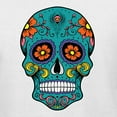 thumbnail image 5 of Wild Bobby Day Of The Dead Sugar Skull Pop Culture Men Graphic Tank Top, White, Large, 5 of 5