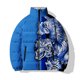thumbnail image 3 of Chaquetas de invierno para hombre, ropa holgada de algodón, ropa para hombre, abrigos estilo callejero Harajuku con estampado de pantera y león, abrigo para hombre, parka para el frío, 3 of 5