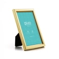 thumbnail image 5 of LaVie Home 4x6 Picture Frames (2 Pack, Gold) Simple Designed High Definition Glass for Wall Mount & Table Top Display, 5 of 7
