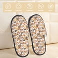 thumbnail image 2 of Fotbe Cute Puppy Pantuflas Peludas para Mujer con Estampado, Zapatillas de Peluche, Zapatos de Invierno para Casa, Uso Interior y Exterior-Medium, 2 of 8