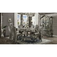 thumbnail image 3 of ACME Versailles Counter Height Table, Antique Platinum, 3 of 4