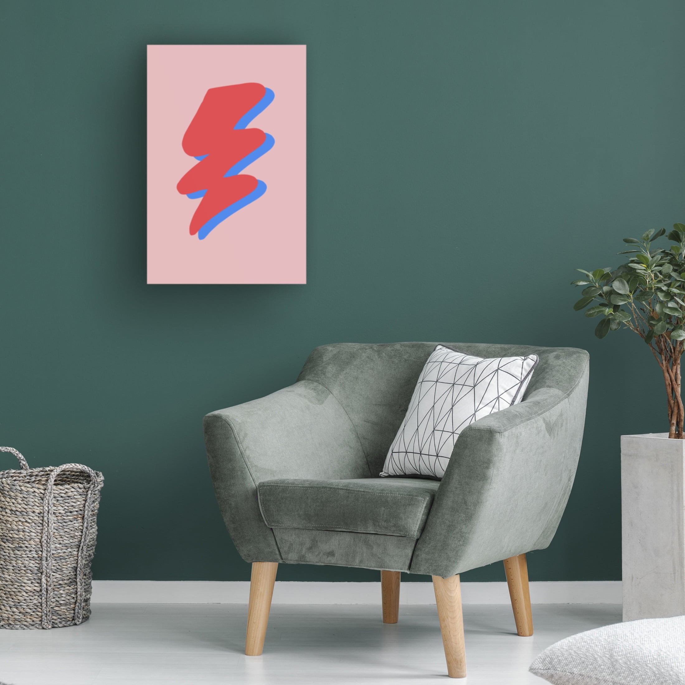 Pictufy Studio 'Lightning' Canvas Art - 12 x 19 Inches