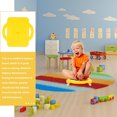 thumbnail image 3 of RUNROTOO Kids Wobble Board Children's Balance Board Yellow Plastic for Home Use 1Pcs, 3 of 8