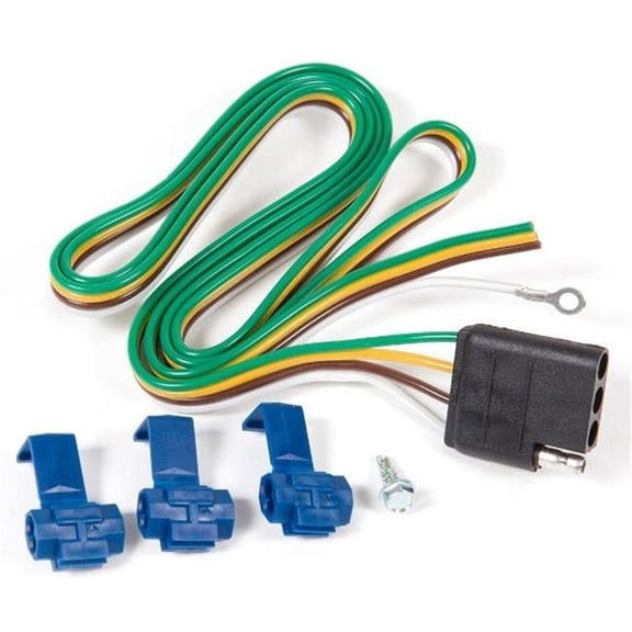Reese Towpower 4 Flat Trailer Wiring Kit 48 in.