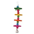 thumbnail image 2 of STARTIST Hanging Chew Toy Parrot Chewing Toy with a Bell Teeth Care Treat and Chew ##21, 2 of 7