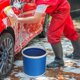 thumbnail image 3 of cámping Cubo plegable Pesca al aire libre Camping Picnic Contenedor de almacenamiento de agua (13L) FLhrweasw Nuevo, 3 of 7