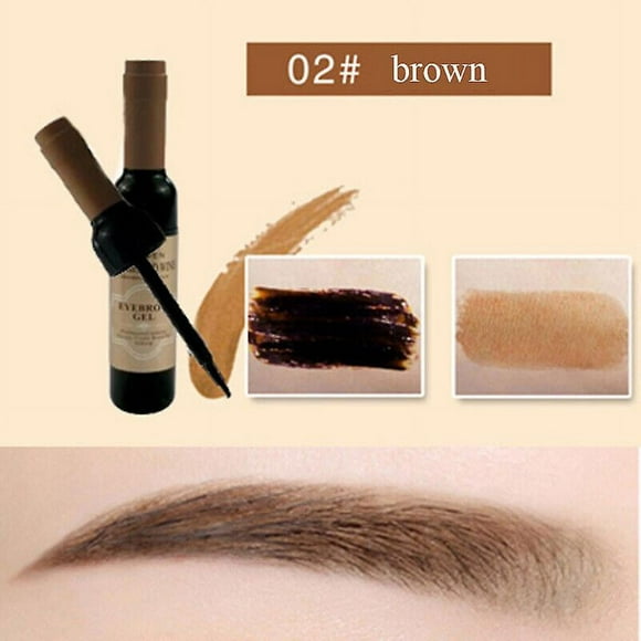 Eyebrow Gel Tint Henna Dye Brow Definer Waterproof Long Lasting Brush Women Girl