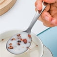 3 Pcs Stainless Steel Korean Spoons, Soup Spoons, Coffee Spoon, Desert ...