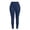 Navy, variant on Women's Solid Color Seamless High Waist Yoga Pants, Butt Lifting Tummy Control Thick Leggings for Women, Peach Butt Workout Running Yoga Leggings, Seamless Sculpt Fitness Pants Dark Gray L